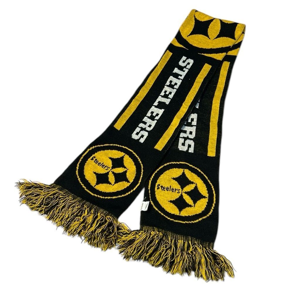 Unisex Pittsburgh Steelers Acrylic Logo Gameday Scarf